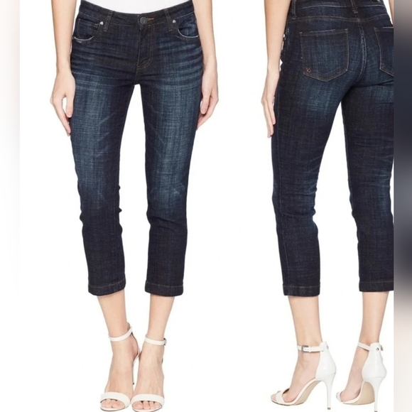 Cut from the cloth Pants - Cut From The Kloth Lauren Crop Straight Leg Jeans Size 12 .